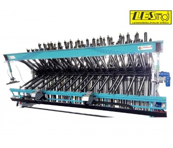 Rotacijska stiskalnica za širinsko lepljenje lesa SL