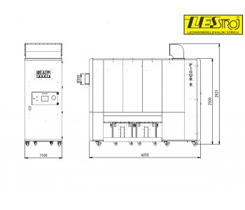 Dust collector SAF Teknik S-2500