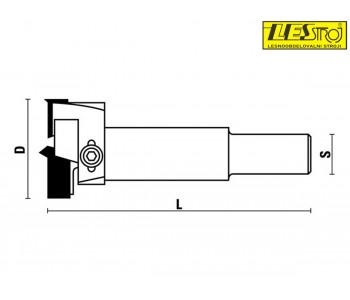 Adjustable diameter boring bit Klein 30 - 60 mm