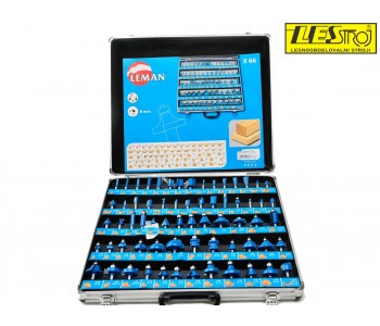 Universal set of stem cutters LEMAN 66 pcs