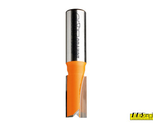 Double-faced cutter straight router bits