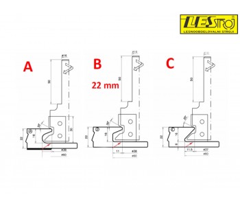 CNC router bit for making hidden handles S