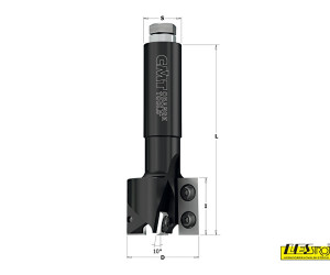 CNC router bit CMT 653.001.11 for making rabbets and grooves