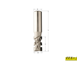 Dijamantno glodalo CMT 142 većeg promjera sa spiralnim kutom 20°