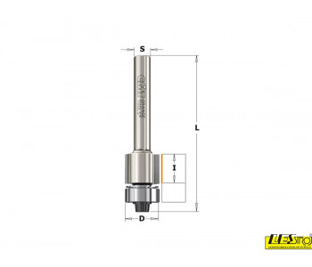 Diamond flush trim bit CMT 906.128.61