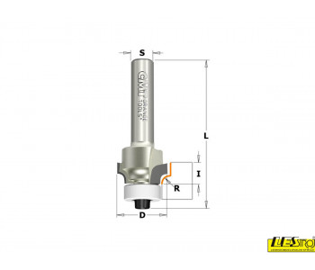 Diamond corner rounding router bit CMT 938.167.61