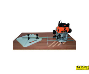 Ellipse and circle cutting jig CMT 3000