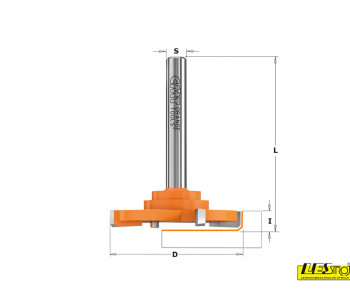 Solid surface counter-top trim router bit CMT 922.034.11