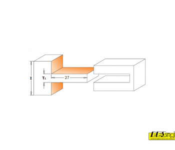 Tenon cutting router bit CMT 900.628.11