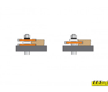 Adjustable tongue and groove bit set CMT 900.126.11