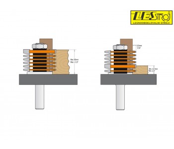 Finger joint router bit CMT 900.606.11