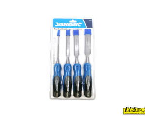 Set of woodworking chisels Silverline