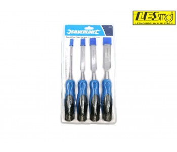 Set of woodworking chisels Silverline