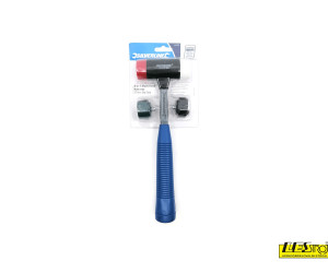 PVC hammer with attachments for sensitive materials