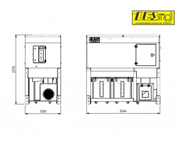 Odsesovalna naprava SAF Teknik STK-6500 (inverter)