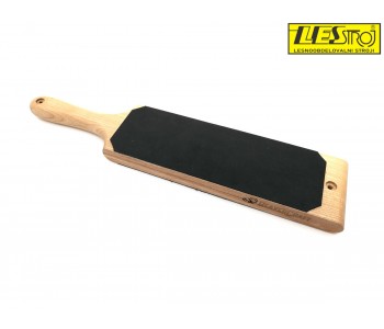 LS1P1 – Dual-Sided Leather Paddle Strop with P1 Polishing Compound