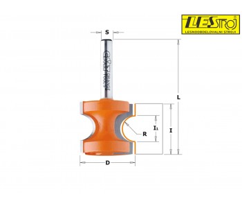 Bead and bull nose router bit 954.