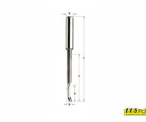 CMT 189 spiral bits for aluminum positive single flute for high cutting depth