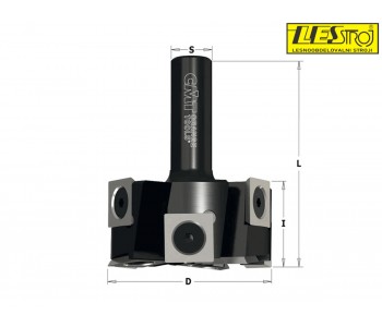 Spoilboard surfacing router cutters with insert knives 663 CMT