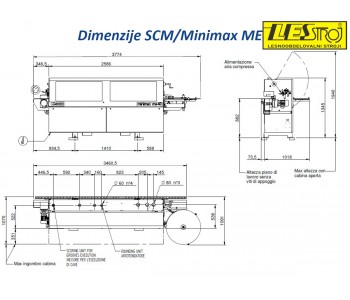 Kanterica SCM/Minimax ME40-TR (u skladištu)
