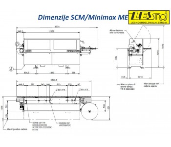Robna lepilka SCM/Minimax ME40-TR