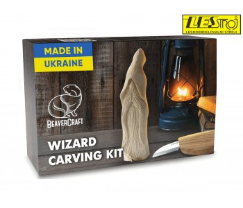Wood Carving Kit Wizard DIY03