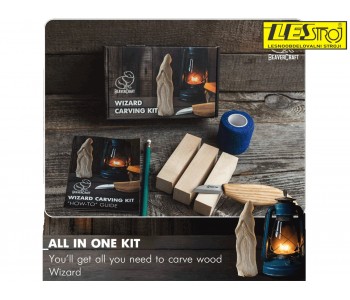Wood Carving Kit Wizard DIY03