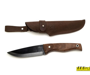Carbon Steel Fixed-Blade Bushcraft Knife - BSH3 Nightfall