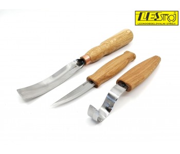 Set of large carving chisels S14