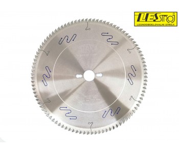 Saw blades for laminate panels and wood composite materials