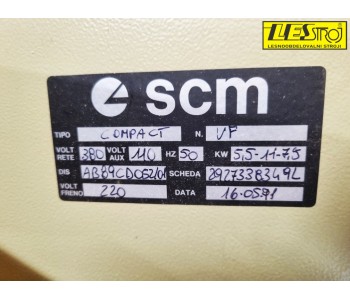 4-sided planer SCM Compact 22