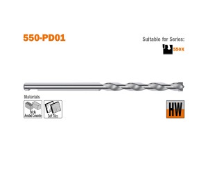 550-PD01 Centrirni sveder HM
