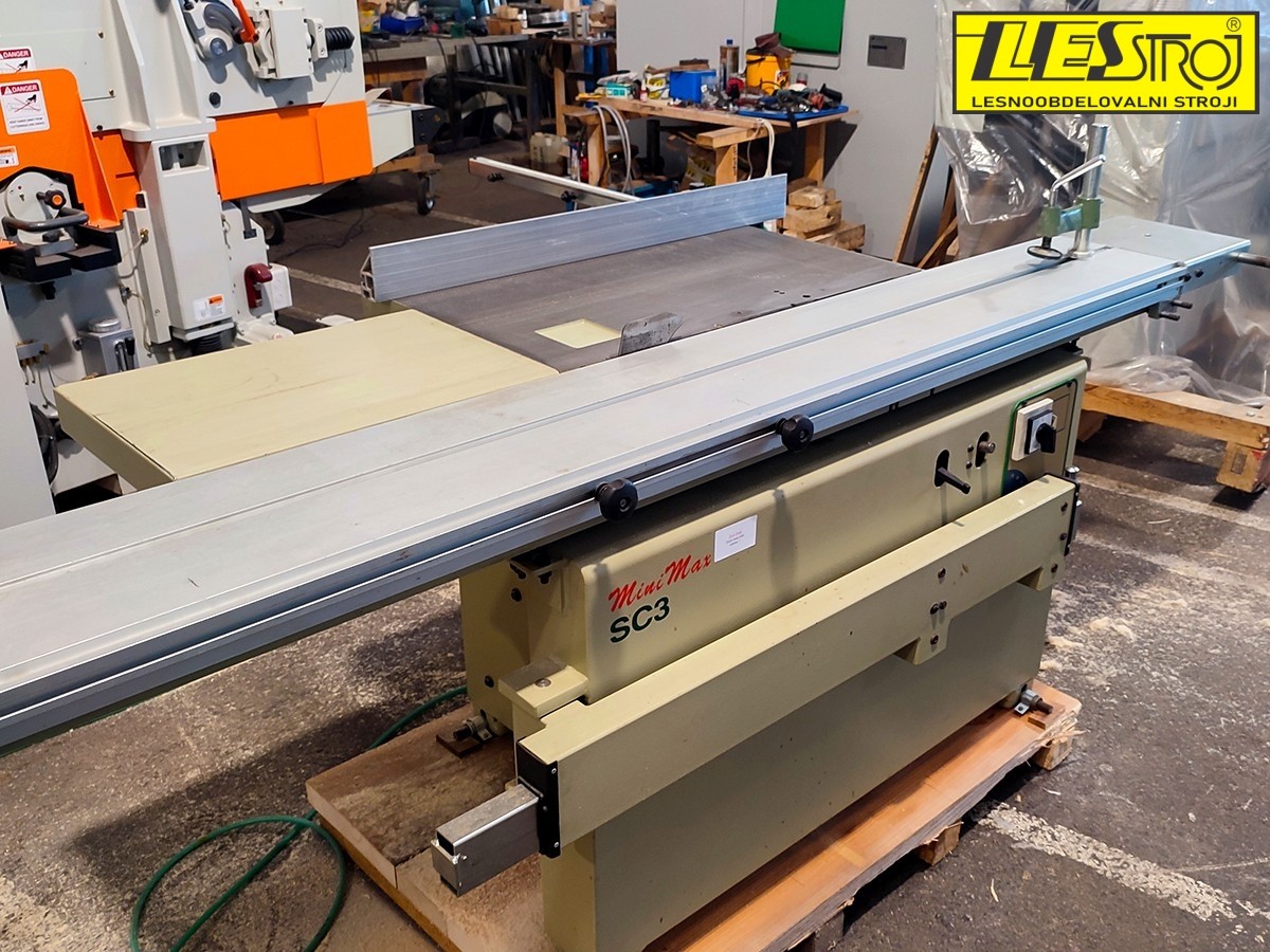 Mini max sc3 sliding on sale table saw