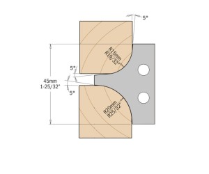 695.004 Replacement blades with different diameters