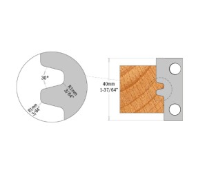 695.009.01 Replacement blades for width joints