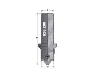 CMT 616.200 replacement router for engraving