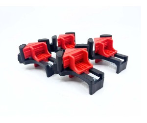 DEDRA corner clamps 4x 5–22 mm