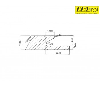 CNC Router Bit for Hidden Handles
