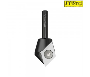 V-grooving & signmaking router bit with indexable knive (90°C)