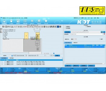 KDT KN-612 NCHSD throughfeed CNC machine