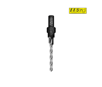 Confirmat drill bit with countersink