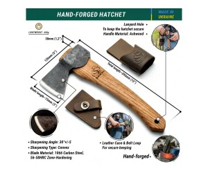 Kompaktna sekira za rezbarjenje Bushcraft za različne namene - AX1