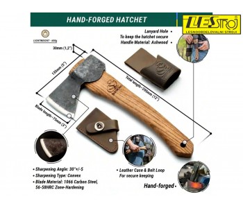 Kompaktna sekira za rezbarjenje Bushcraft za različne namene - AX1