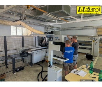 Through-feed CNC machine KDT KD‑610TH