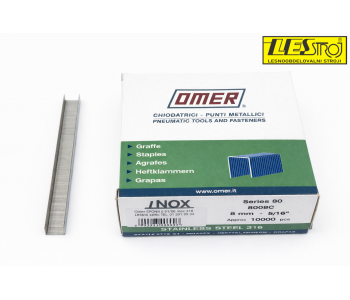 Tapetniške sponke OMER tip 80 - kompatibilne s Prebena tip A