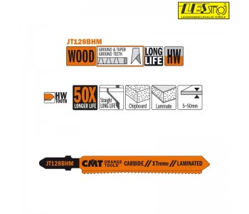 CMT list za vbodno žago JT128BHM-1 kos CARBIDE