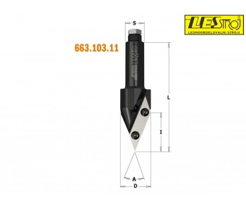 CMT 663.1 V-groove cutter head