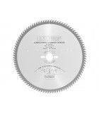 Non-ferrous metal and laminate panel saw blades
