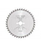 Saw blades for wood crosscuts