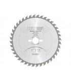 Universal saw blades for wood crosscuts and for ripping wood